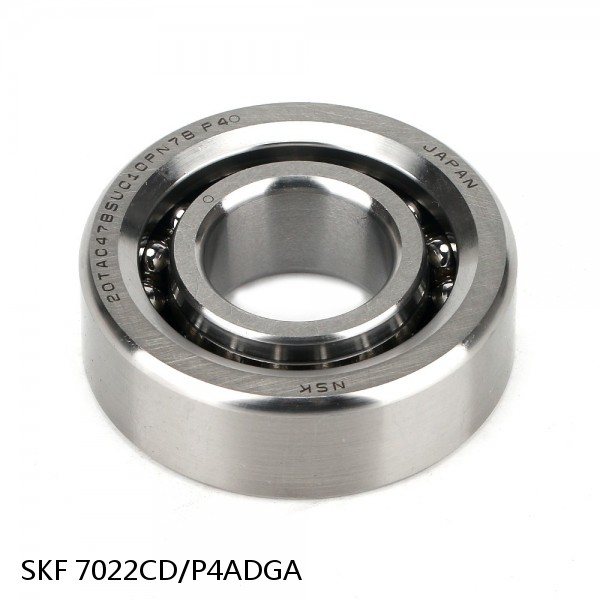 7022CD/P4ADGA SKF Super Precision,Super Precision Bearings,Super Precision Angular Contact,7000 Series,15 Degree Contact Angle