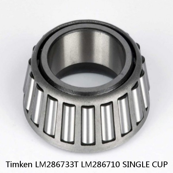 LM286733T LM286710 SINGLE CUP Timken Tapered Roller Bearing #1 small image