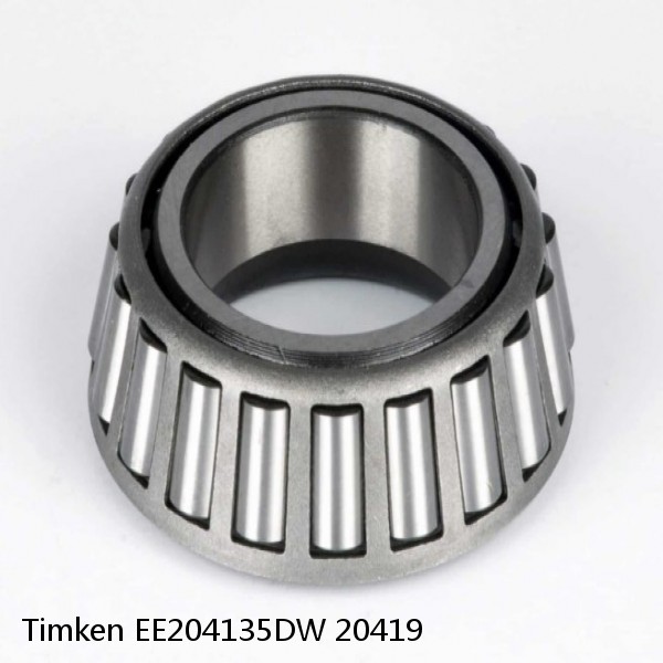EE204135DW 20419 Timken Tapered Roller Bearing #1 small image