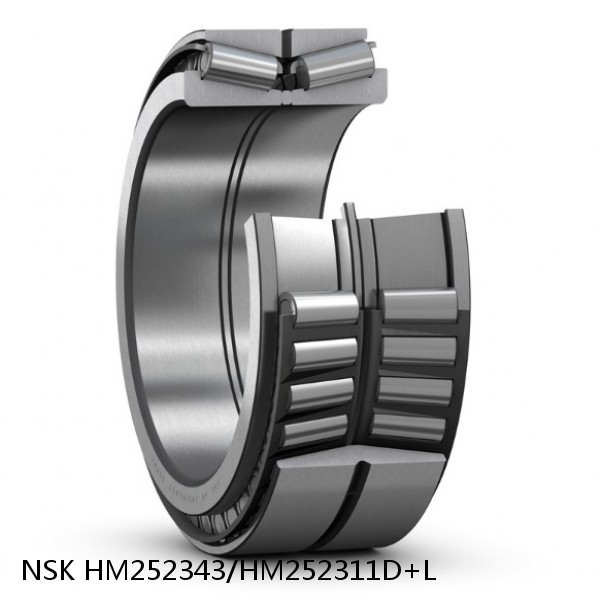 HM252343/HM252311D+L NSK Tapered roller bearing #1 small image