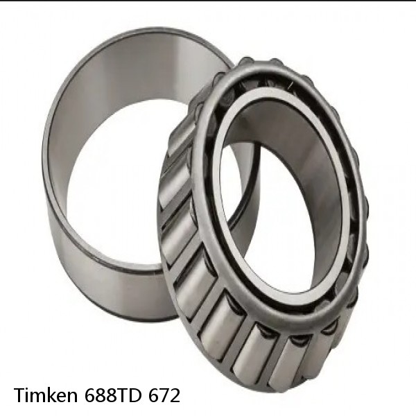 688TD 672 Timken Tapered Roller Bearing #1 image