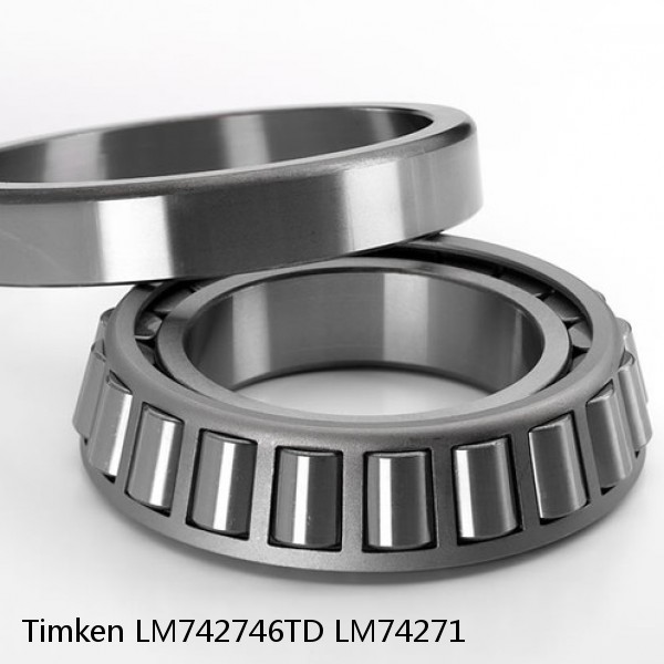 LM742746TD LM74271 Timken Tapered Roller Bearing #1 image