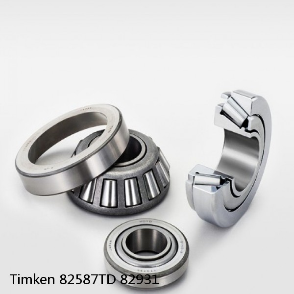 82587TD 82931 Timken Tapered Roller Bearing #1 image