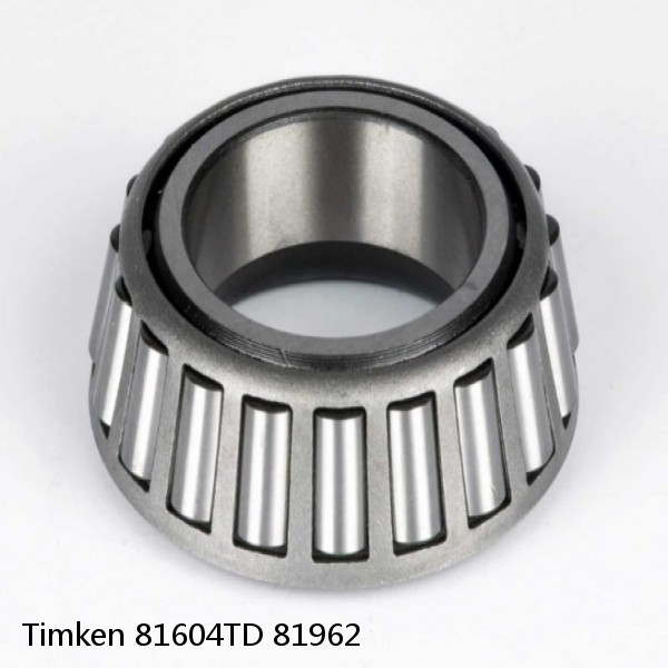 81604TD 81962 Timken Tapered Roller Bearing #1 image