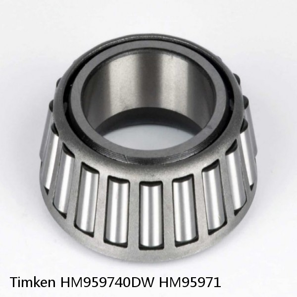 HM959740DW HM95971 Timken Tapered Roller Bearing #1 image